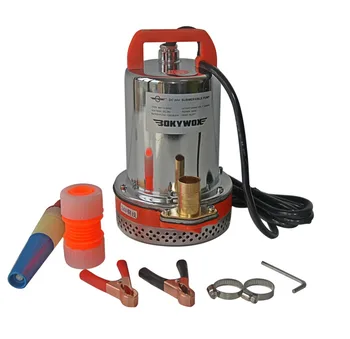 

DC 12V Farm & Ranch Solar Powered Deep Well Submersible Water Pump,23FT Max Lift, 1585GPH