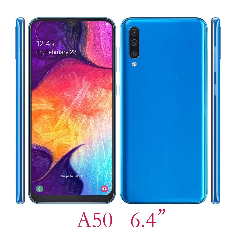 Задняя крышка для объектива камеры для samsung Galaxy A10 A20 A30 A40 A50 A60 a70 a80 A105 A205 A305 A405 A505 A6060 A705 A805 - Цвет: A50