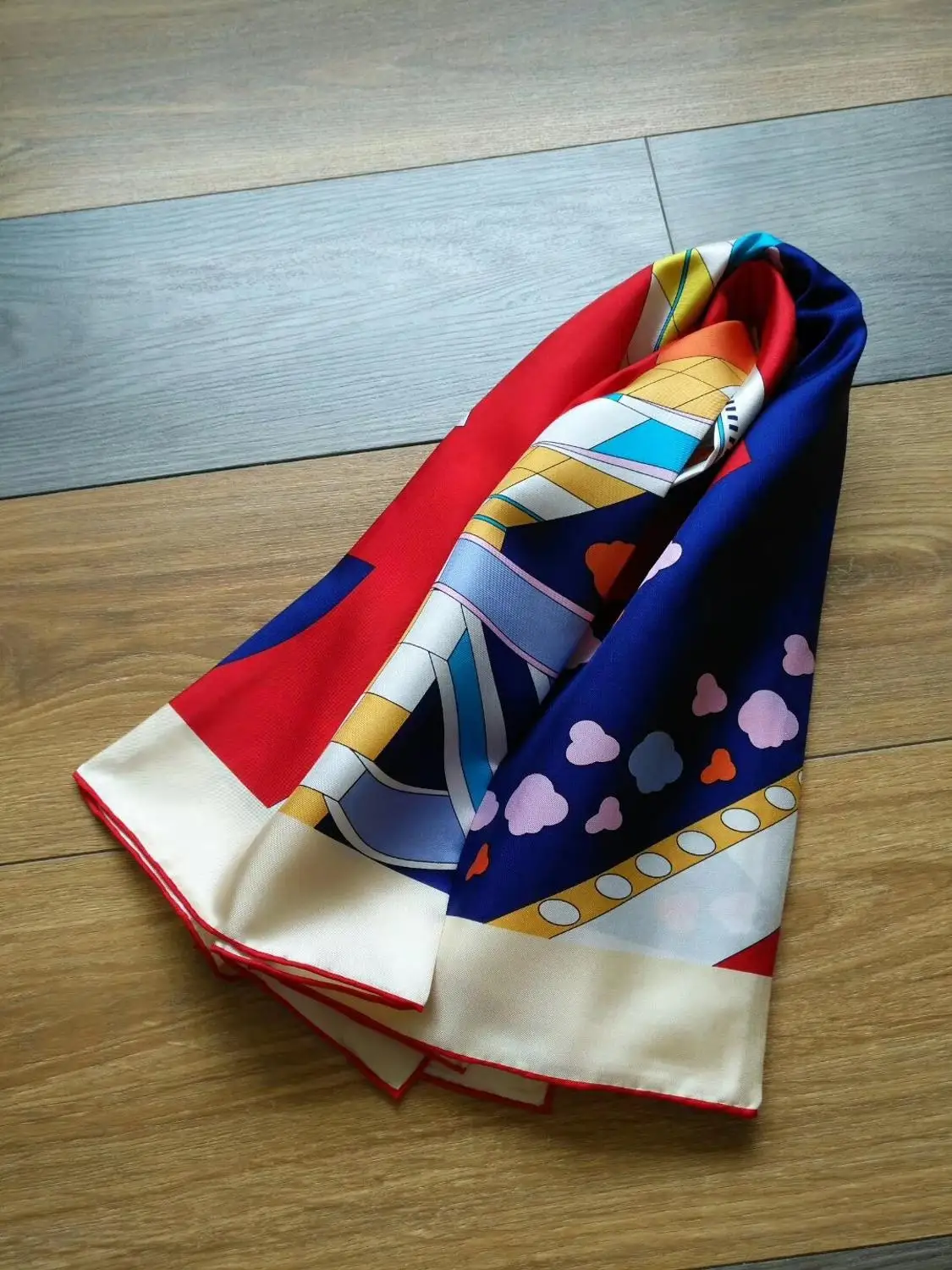 Новое поступление весна классический узор чистый Шелковый шарф саржа ручная работа рулон 90*90 см Шаль Обертывание для женщин леди