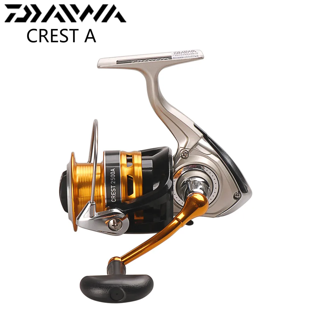 Оригинал DAIWA CREST 2500A 3000A спиннинговая Рыболовная катушка 3 + 1BB 5 3: 1 Катушка для ловли