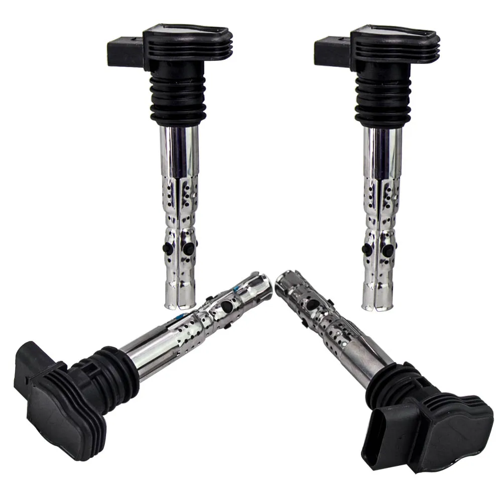Ignition Coil packs Set for AUDI A3 S3 A4 A6 TT for SKODA OCTAVIA 1.8