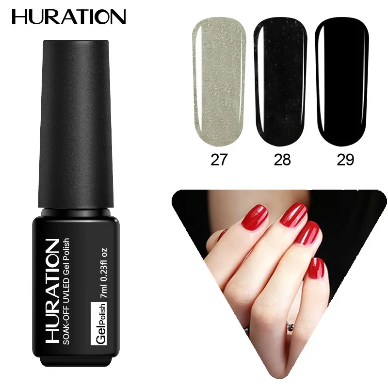 

Huration Professional Nude Gel New Nail Art Tips Design Manicure Color Soak Off UV LED Paint Primer UV Gel Nail Polishes Lacquer