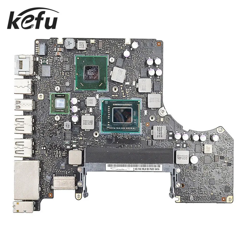 

KEFU Tested Motherboard For Macbook Pro 13" A1278 1278 Mid 2011 Logic Board i5 2.4GHz 820-2936-A 820 2936 A 820-2936-B 820 2936