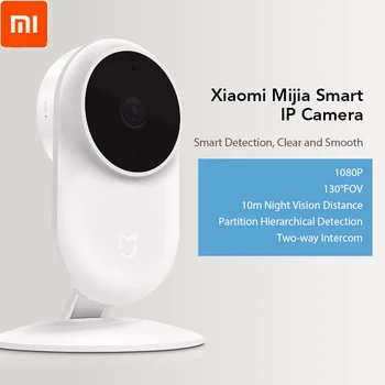 

Xiaomi Mijia 1080P smart IP Camera 130 Degree FOV Night Vision 2.4Ghz Dual-band WiFi Home Kit Security Monitor for mi home app