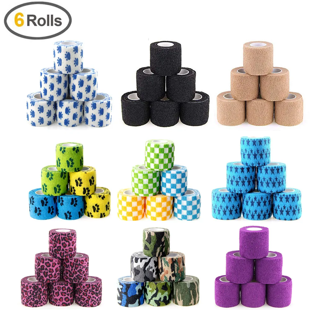 

Self Adhesive Elastic Bandage Nonwoven Cohesive Bandage for Medical 5cm*4.5m