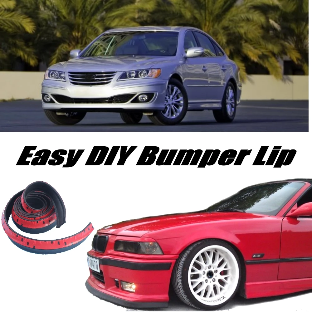 

NOVOVISU For Hyundai Grandeur / Azera Bumper Lip / Front Spoiler Deflector For Car Tuning View / Body Kit / Strip Skirt