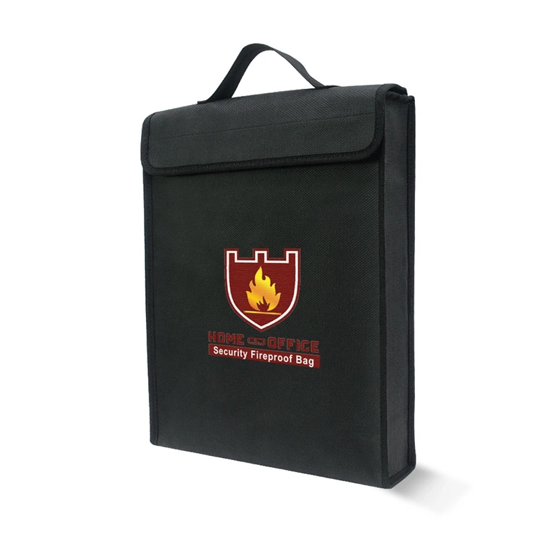 

Hot sale Portable Fire Resistant Waterproof Safe Bag for Important Documents 14.96in x 12in