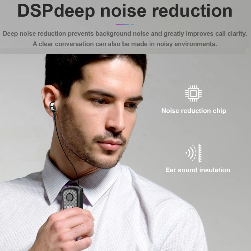 FineBlue F plus мини беспроводная bluetooth гарнитура с вибрационным зажимом спортивные