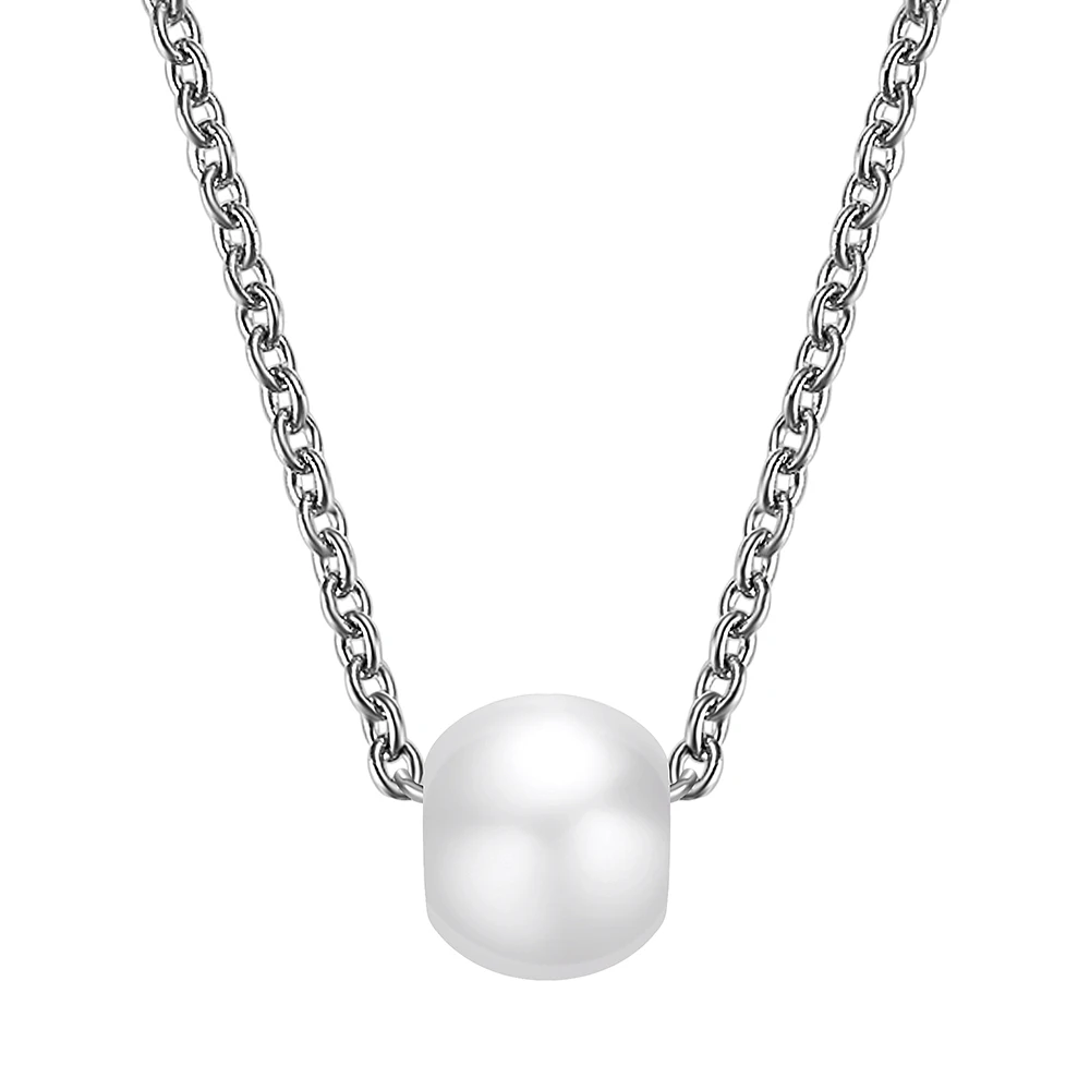 Модное ожерелье из бисера для женщин, простое керамическое ожерелье с подвеской из бисера, летнее ювелирное изделие, аксессуары, лучший подарок, дизайн