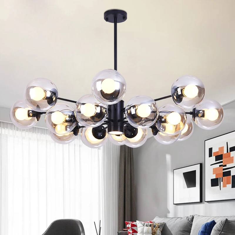  Vintage LED Ceiling Light Fixture For Living Room Modern Bedroom Ceiling Lamps Nordic Chandelier Ce - 32963608148