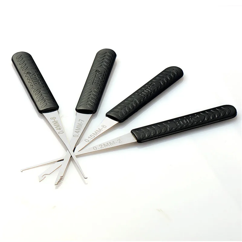 

12 Pcs Lock Broken Key Extractor Removal Hooks Needle Automatic Locksmith Tool Set Key Removal Extractor Tools Kits P0.11