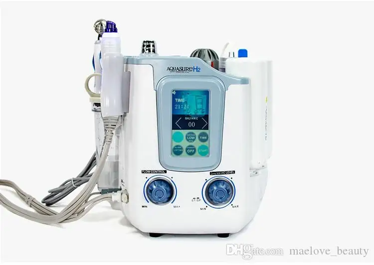 Microbubble 3 in 1 Hydro Microdermabrasion Hydra Facial Deep Cleaning BIO Microcurrent H2 Hydrogenated Spa Salon