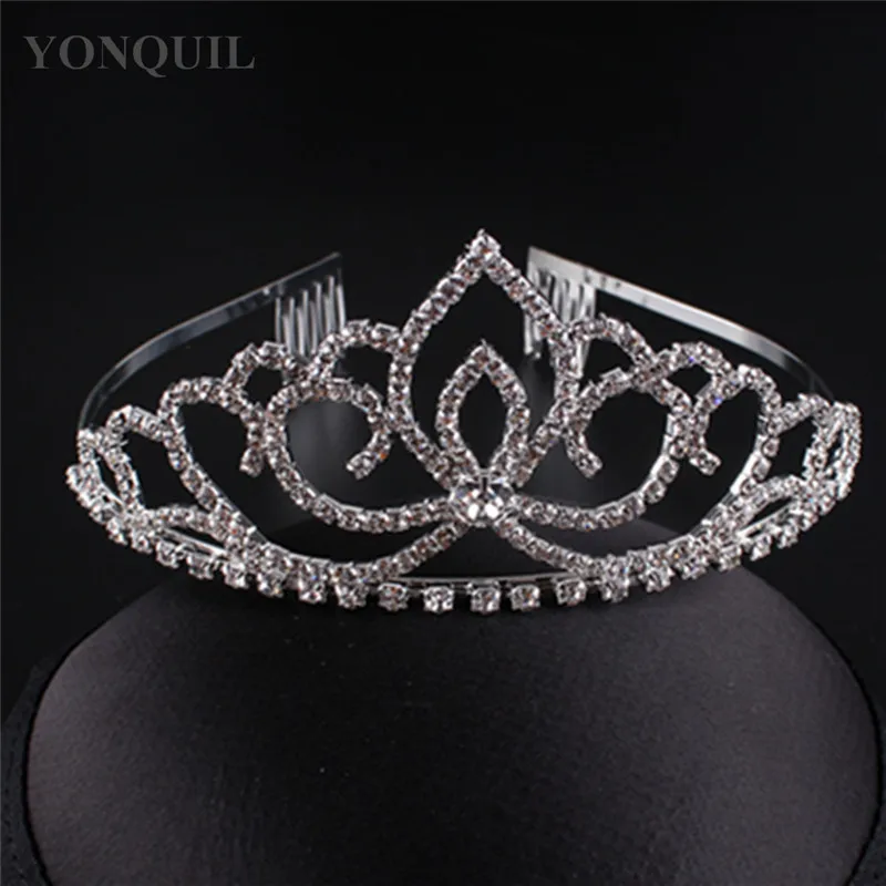 Высокое качество корона с кристаллами; обувь для невесты и подружки невесты Бриллиантовая Тиара головной убор для выпускного вечера вечерние женский головной убор подарок Горячая MYQ018