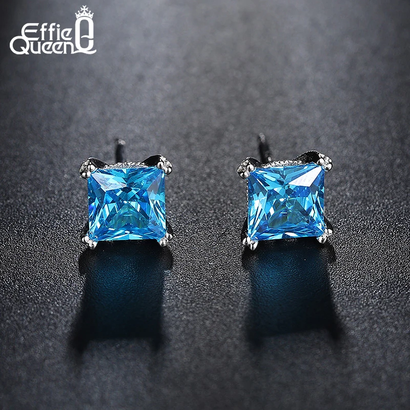 Effie Queen романтические ювелирные изделия 2019 серьги гвоздики для свадьбы