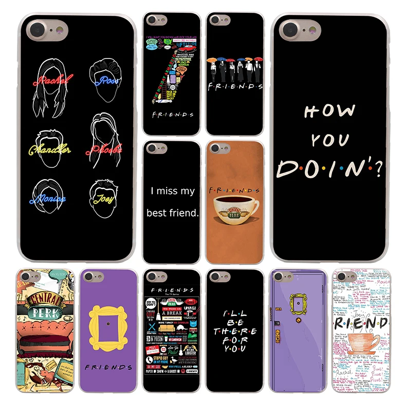 Чехол Lavaza Friends сезон ТВ для Apple iPhone 4 4S 5C 5S SE 6 6S 7 8 Plus 10 X Xr Xs Max 6Plus 7Plus