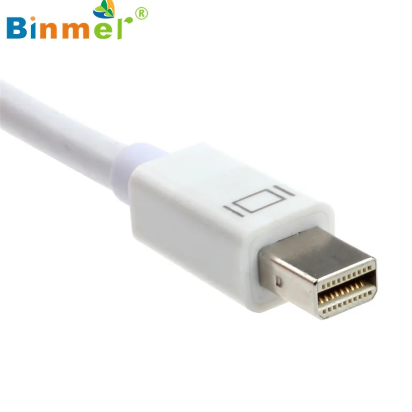 Binmer Горячая Распродажа DisplayPort Thunderbolt к DVI адаптер VGA HDMI 3 in1 для MacBook iMac 12 сентября