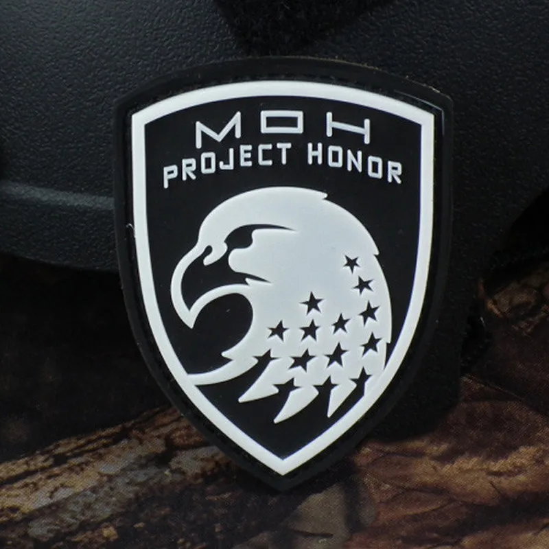 ПВХ патч пожарный красный на черный спасательный военный Тонкий леска EMS metic Morale