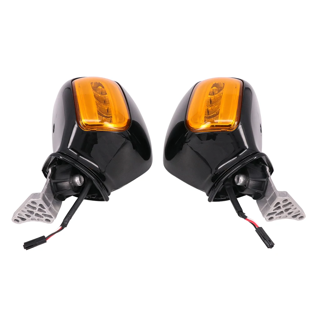 BO LED 1 Зеркало заднего вида мотоцикла с поворотным сигналом для Honda Goldwing GL1800 F6B 2013 - Цвет: BO LED 1