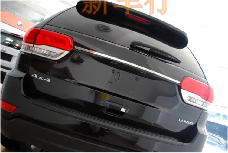 

NEW Rear Trunk Door Lid Cover Trims For JEEP Grand Cherokee 2014 2015 2016 2017 2018