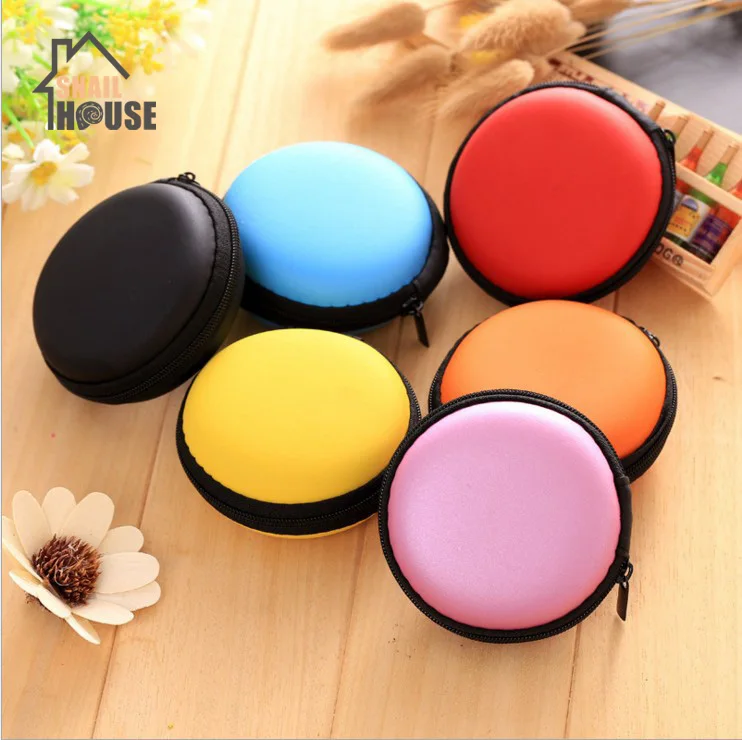 

Snailhouse Case for Headphones Charger Data Cable Storage Bag Mini Portable Anti-pressure Square Earphone Storage Box Durable