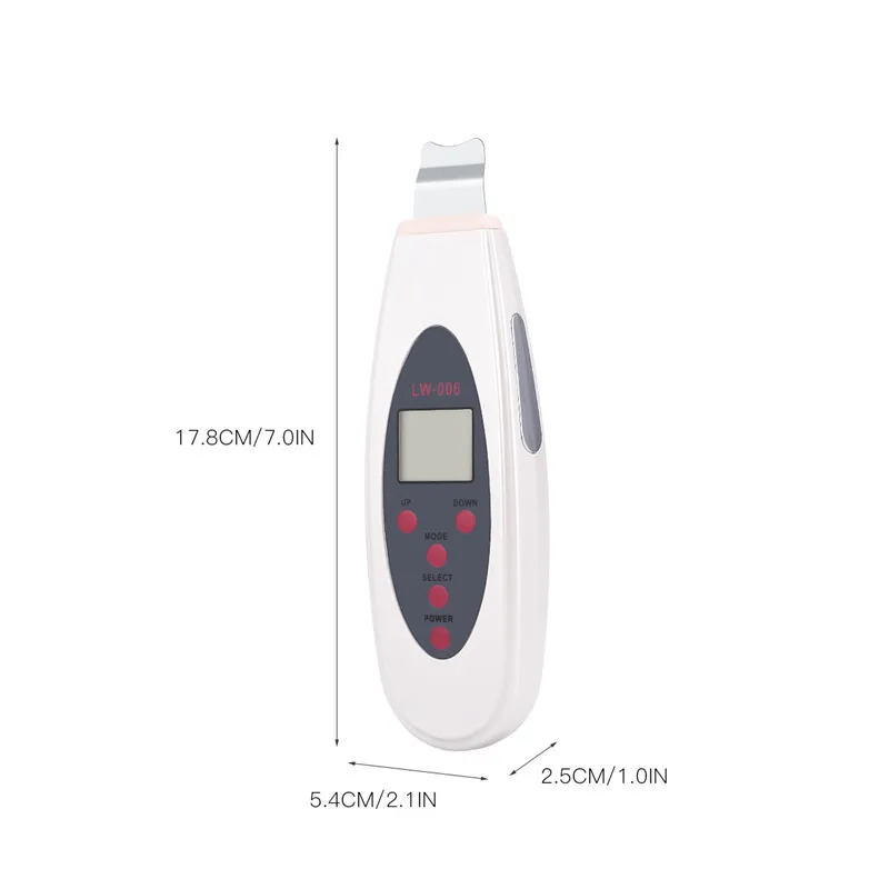Purificador da Pele Limpador de Poros Rosto Ultra Sônico Facial Acne Espinhas Remoção Cravo Levantamento Massageador 11 limpador de poros acne espinhas remoção cravo