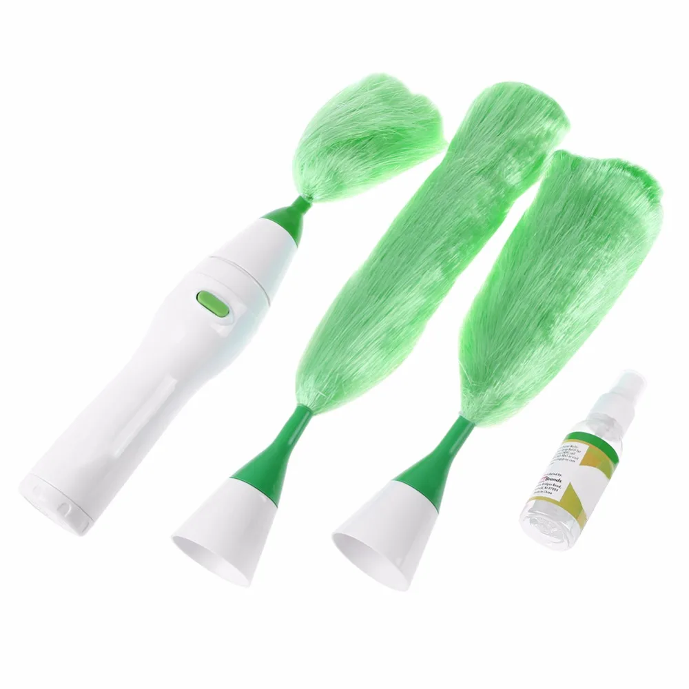 

Electric Easy Feather Dusters Dust Cleaning Brush for Blinds Furniture Electronics Duster Window Cleaner Fast Shipping