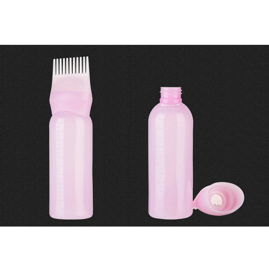 Kemei120 мл Краска для волос лечение масло крем шампунь бутылка масло окрашивание Дозирующий аппликатор кисть наконечник инструмент