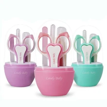 Удобный набор для ухода за ребенком, 5 шт., практичный триммер для стрижки, для ежедневного использования, щетка для волос для детей, наборы для ухода за ребенком, ножницы для стрижки детей, туалетные принадлежности