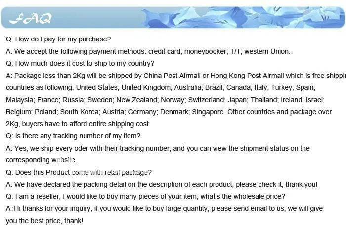 FAQ