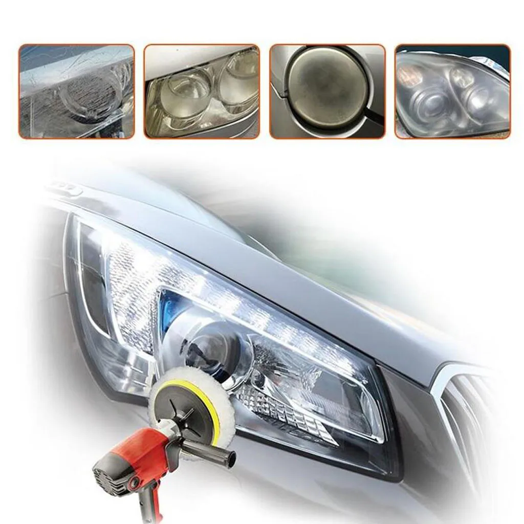

1x Headlight Polishing Tool Lens Restoration Repair Kit Professional Polishing Cleaner Tool Remove The Headlamps Dirt #WL1