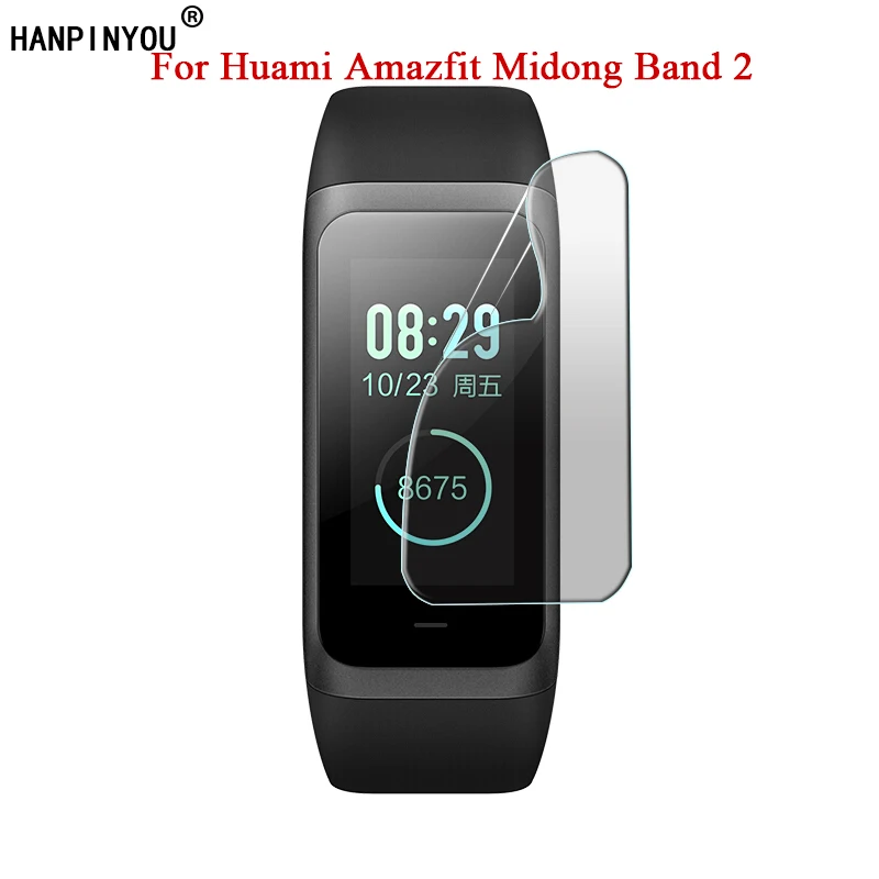 Для Xiaomi Huami Amazfit Midong Band 2 Cor спортивные Смарт-часы мягкая ТПУ пленка для полного