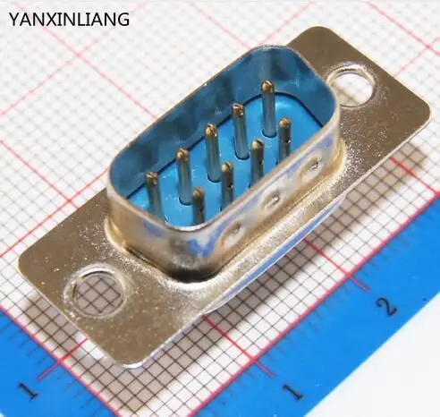 

10pcs Computer DB9 Male to Solder Type Adapter Connectors