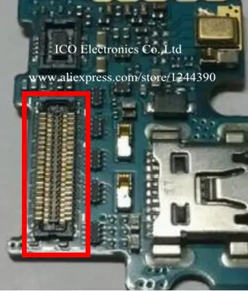 For LG G3 LCD FPC Connector Display Screen port plug on Flex cable ribbon | Электронные компоненты и