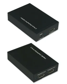 

1x2 DisplayPort Splitter,HDMI Full HD Display Splitter 1 In 2 Out 1x2 2 Port DP 1.2a 4kx2k, Free shipping