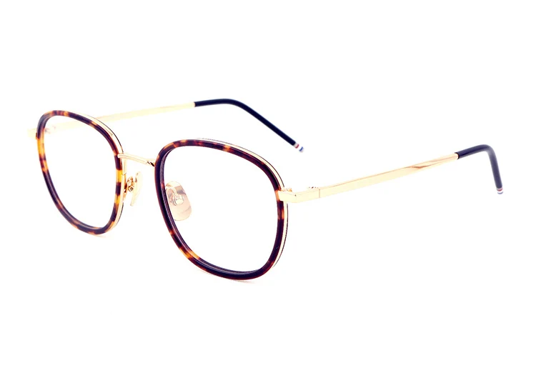 Новинка, бренд Tom, очки для мужчин и женщин, TB906, оптические винтажные очки, ретро очки, оправа, очки для чтения, Oculos De Grau - Цвет оправы: brown