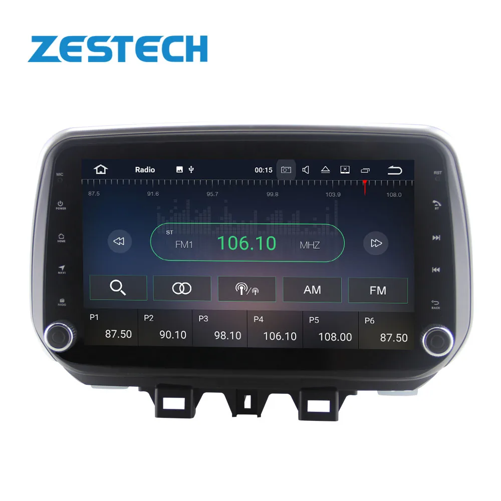 Cheap Android 9.0 car radio multimedia for Hyundai Tucson/IX35 2018 2019 with gps navigation system 2