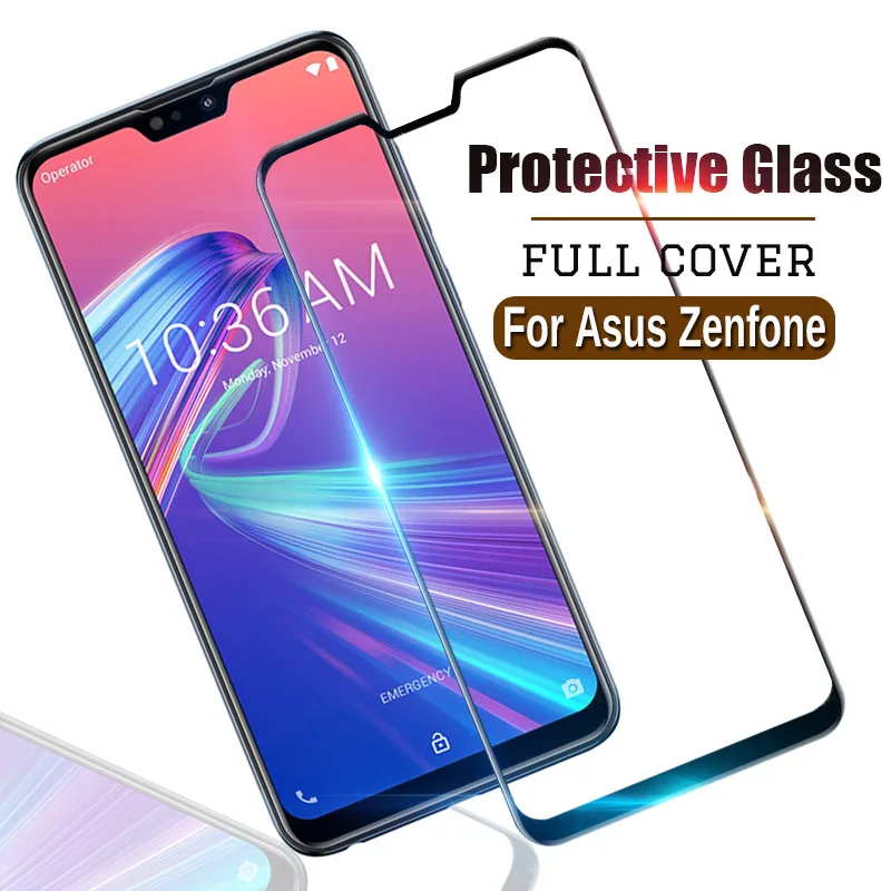 Закаленное Стекло для Asus Zenfone max pro M2 ZB631K ZB633KL M1 ZB601KL ZB555KL 5 ZE620KL 4 ZC 520 554 KL плюс ZB570TL защитный противоударный чехол