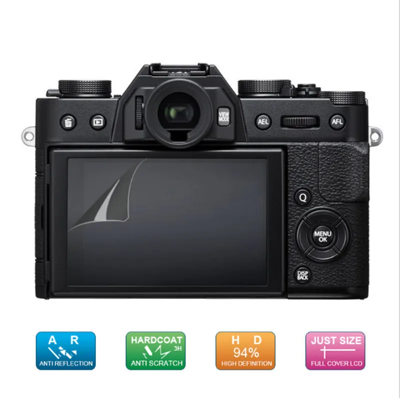 2 шт., 1 шт. в упаковке) ЖК-дисплей Экран протектор Защитная пленка для ЖК-дисплея с подсветкой Fujifilm X-A3 X-A5 X-A10/XA3 XA5 XA10/X A3 X A5 X A10 цифровой Камера