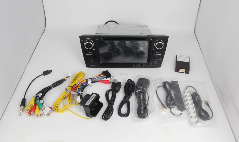 Excellent Wholesale!Android 7.1 Quad core Car DVD player for BMW/3 Series E90/E91/E92/E93 support Steering wheel controls 4G wifi BT MIC 25