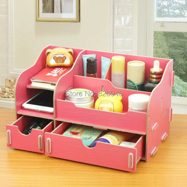 School and office supplies / Wooden Stationery Holder / File Tray