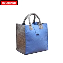 100 шт производитель оптом изготовленный на заказ мягкий и твердый войлочный мешок рекламная сумка для покупок Эко-хлопок ручная сумка