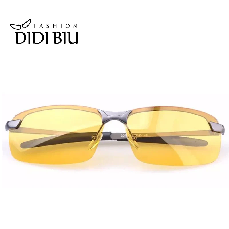 Мужские поляризационные солнцезащитные очки DIDI с линзами в стиле милитари из