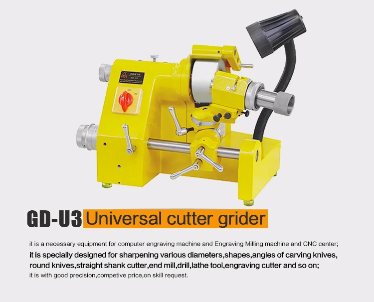 U3 Universal Tool Cutter Grinder Machine CNC Engraving Tool Cutting Lathe Tool 
