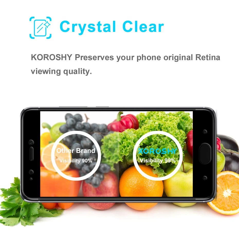 KOROSHY 2.5D Full Cover Tempered Glass for Xiaomi Mi5s Plus Xiaomi Mi 5s Plus Screen Protector Toughened Guard Safety Glass Film (3)