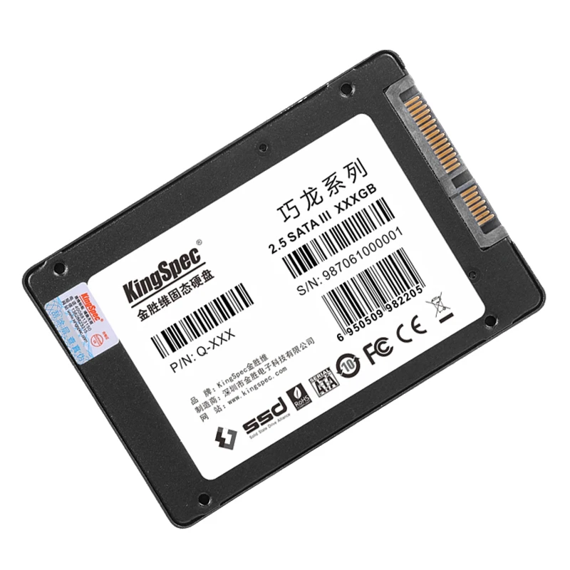 Kingspec 7 мм тоньше 2,5 Sata3 Sata III II 90GB hd SSD жесткий диск твердотельный накопитель 6 ГБ/сек.> 180GB 360GB