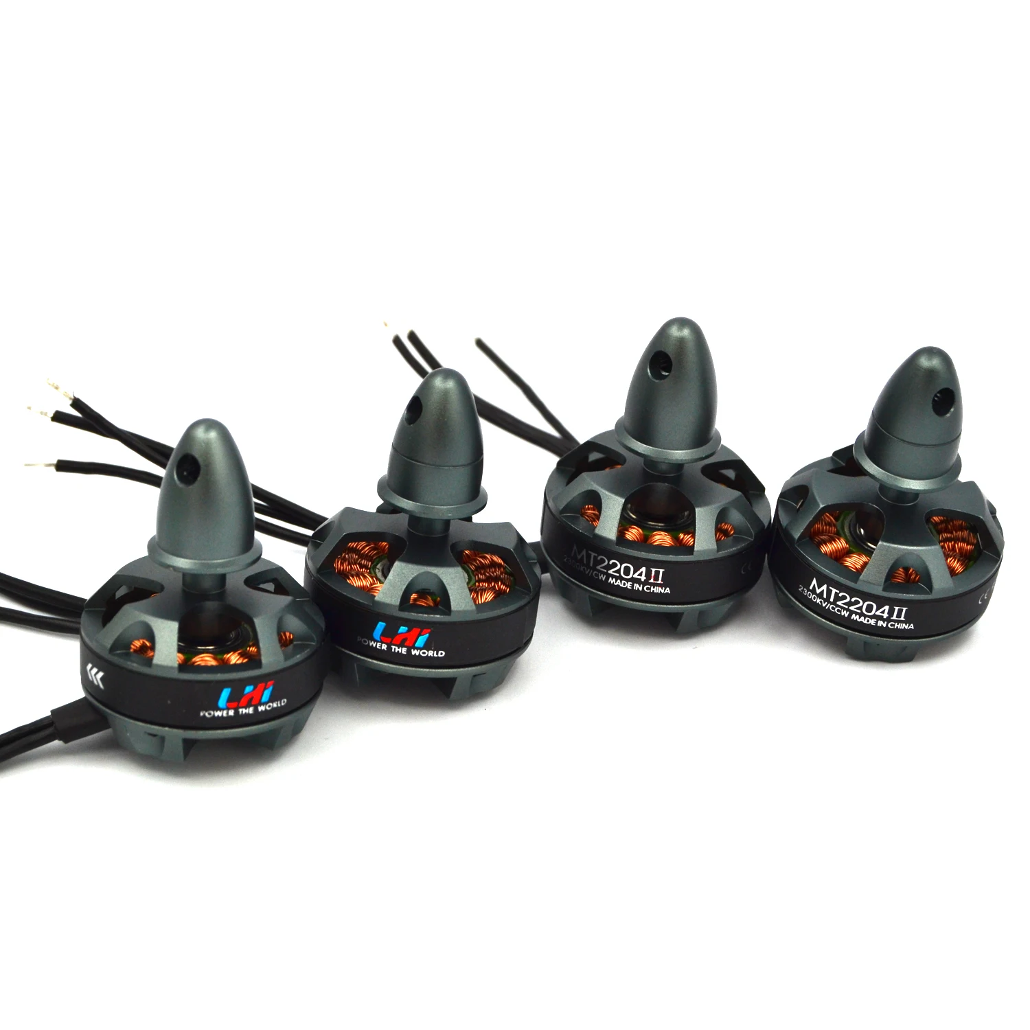 RC Plane 4 x LHI ML2204 2300KV CW & CCW Brushless Motor For ZMR RC Multicopter QAV Quadcopter