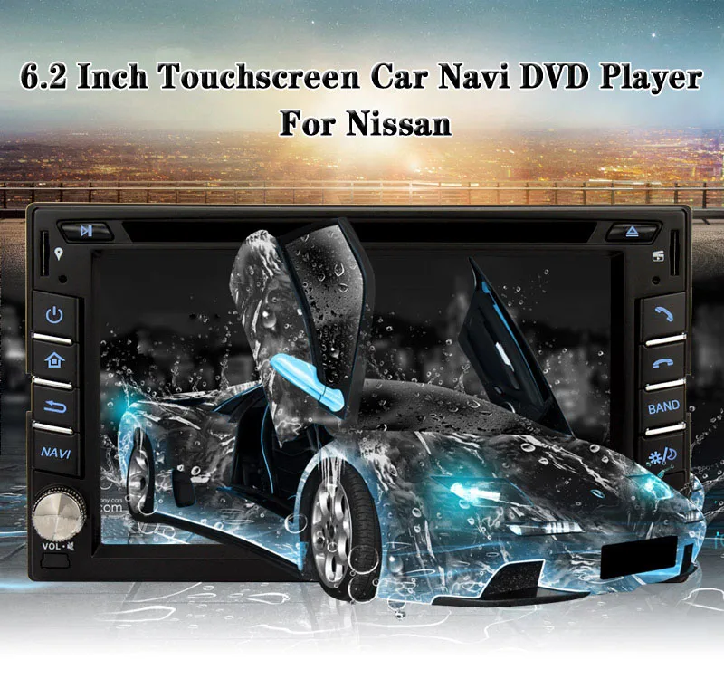 Discount Eunavi Universal Double 2 Din Car Dvd Player 6.2 Inch Radio Stereo Head Unit Gps Navigation With Cd Mp3 Usb Bluetooth Swc 2