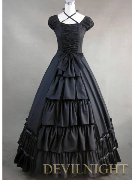 victorian layered dress