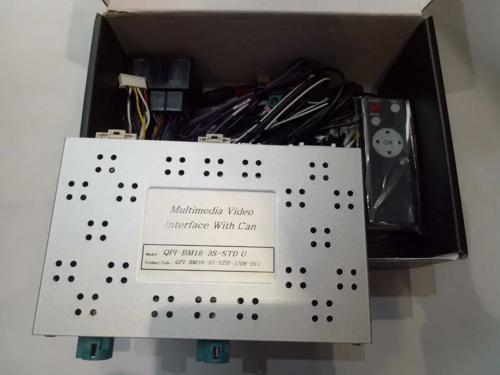 Clearance Car video interface for 2017 BMW 1-5, 7, X3, X4, X5 Series / Mini EVO ID5 without Touch screen 3S 1