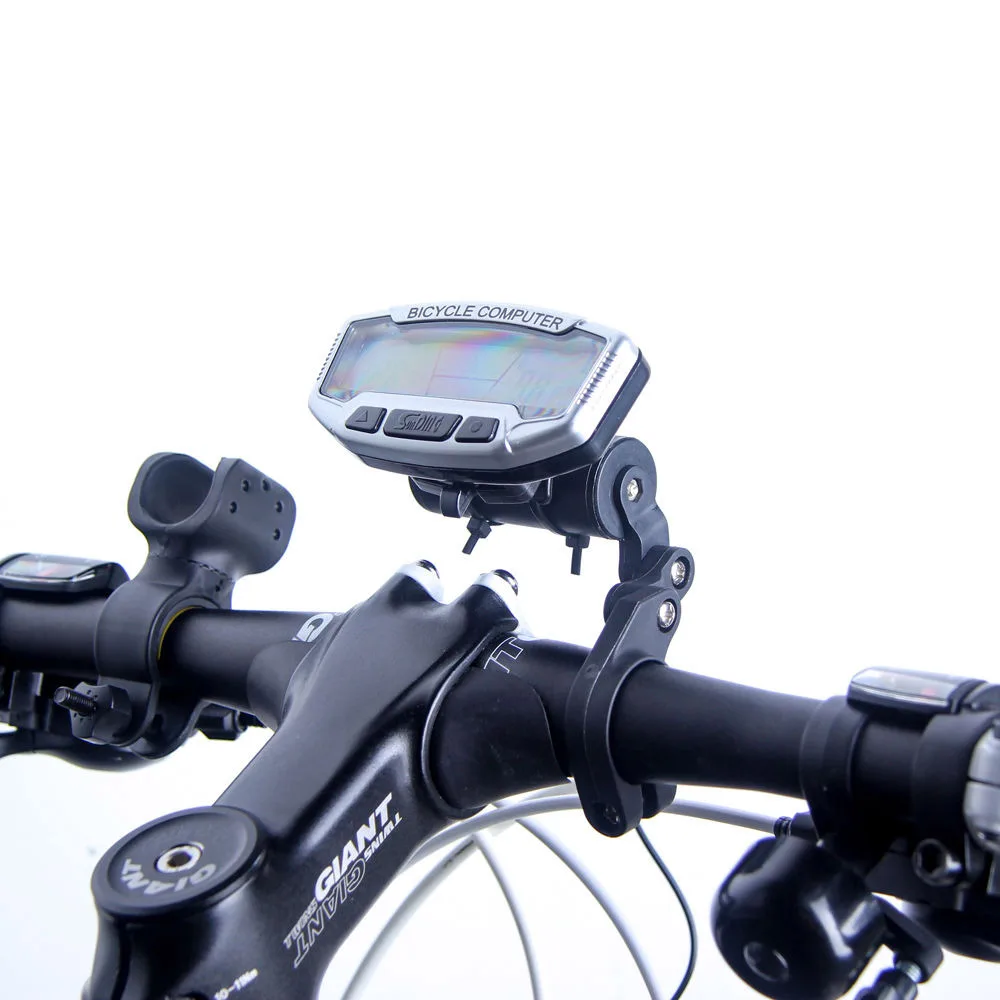 Велосипедный компьютер с ЖК-дисплеем, водонепроницаемый велосипедный измеритель скорости, цифровой ЖК-дисплей с подсветкой, велосипедный компьютер, одометр, велосипедный измеритель скорости, секундомер